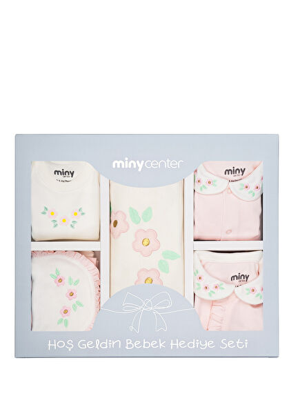Pembe Kız Bebek Hastane Çıkış Seti