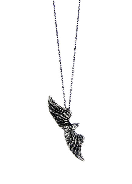 Flying Eagle Erkek Gümüş Kolye