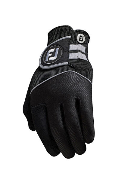 67280E RainGrip Black Women's Golf Gloves