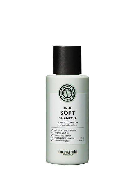 True Soft Travel Size Kuru Saçlar İçin Nemlendirici Şampuan 100 ml