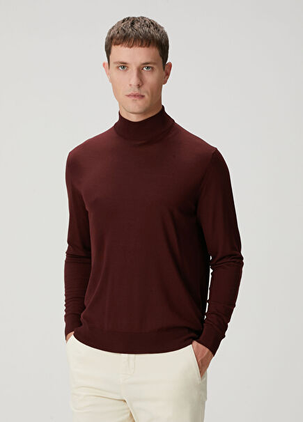 Kahverengi Yün Kazak