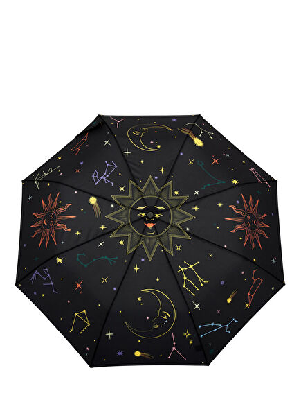 Original Zodiac Duck Siyah Kompakt Şemsiye