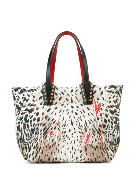 Cabata Leopard Print Women's Beach Bag