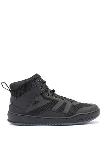 Suburb Air Black Men's Motorcycle Shoes