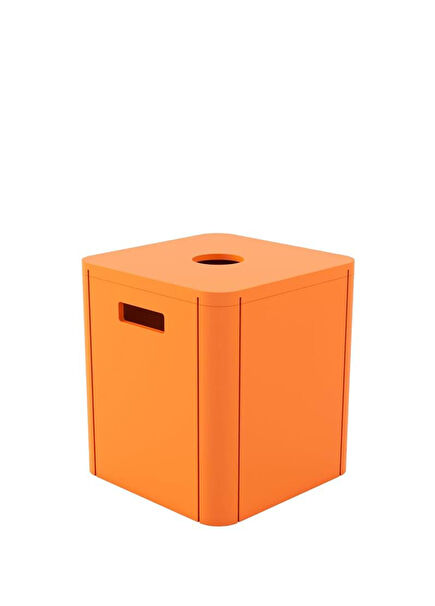 Shuri Wooden Orange Medium Size Storage Box