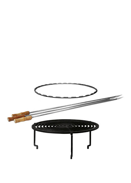  OA-100 Siyah Çelik Izgara Aksesuar Seti