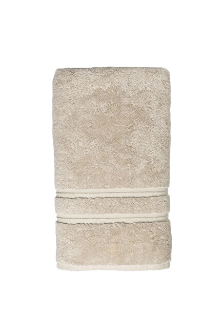 Dandelion Pima Beige Cotton Bath Towel 90 x 150 cm