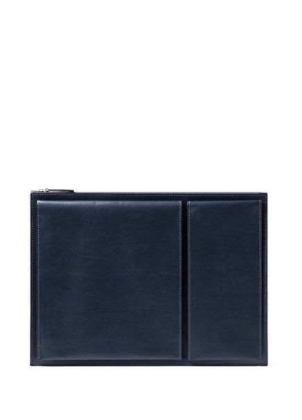 Flat Dark Blue 14'' Laptop Sleeve