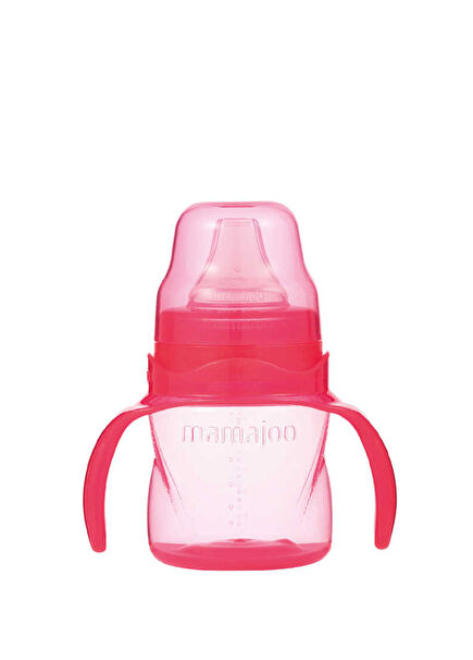 Pembe Kulplu Eğitici 6 Ay+ Antikolik Alıştırma Bardağı 160 ml