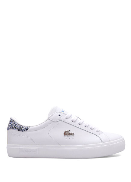 Powercourt White Leather Women's Sneakers