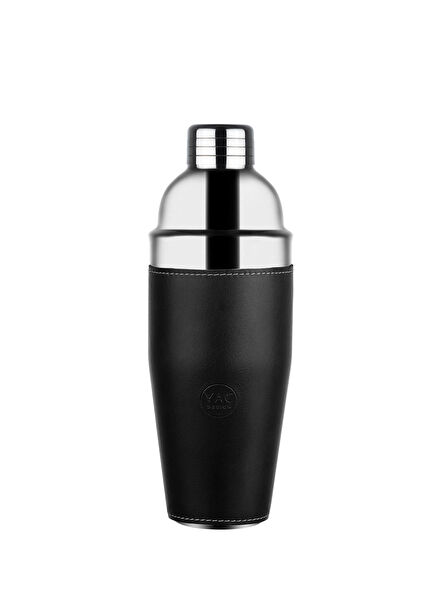 Black Leather Sheathed Steel Shaker
