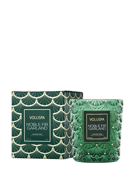 Noble Fir Garland Classic Candle