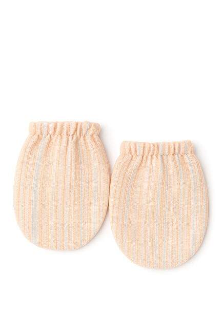 Golden Moments Cotton Muslin 2-Piece Baby Gloves Set