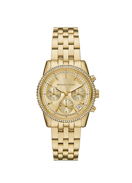 MK7530 Gold Color Steel Women's Wristwatch