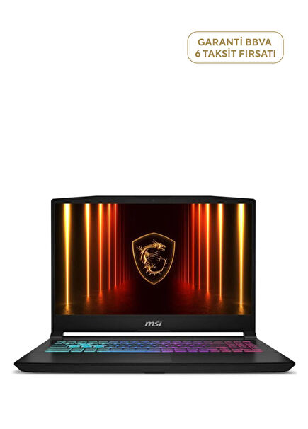 KATANA 15 i7-14650HX 16GB RAM DDR5 1TB SSD 8GB RTX5060 15.6 QHD 165Hz FreeDos Gaming Laptop HX B14WFK-817XTR