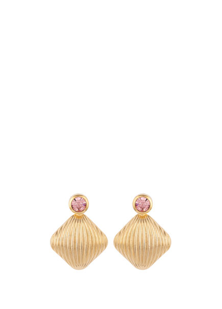 Laru Womens Gold Plated Earrings