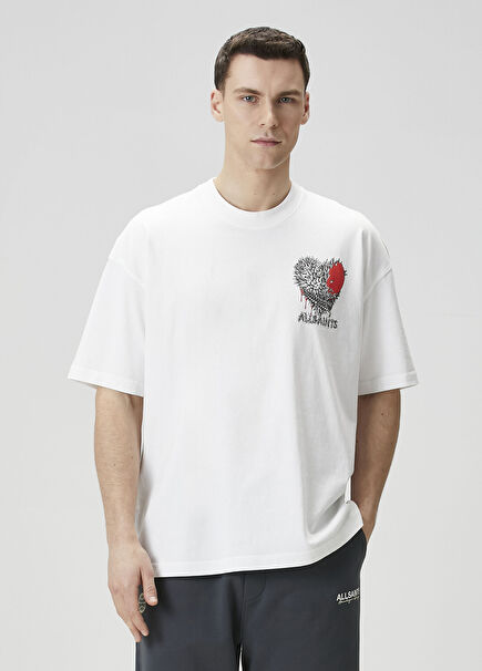 Chaste Beyaz Organik Pamuk T-shirt
