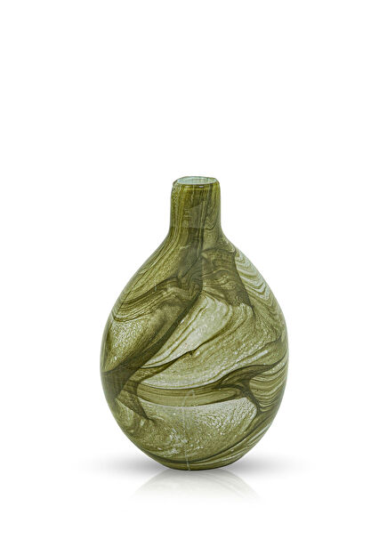 Serenity Soft Green Cam Vazo 20 x 13 cm