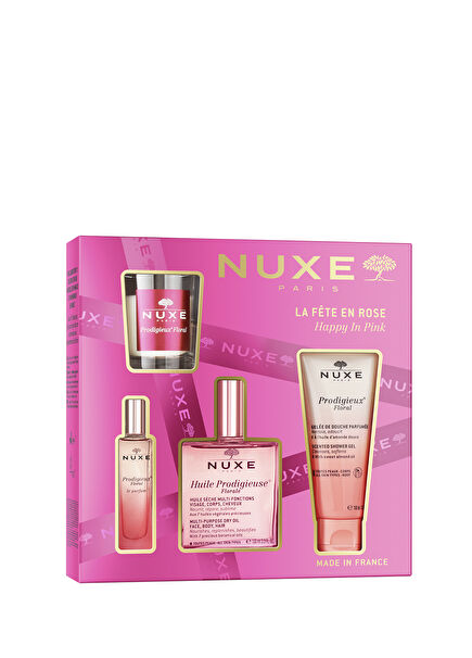 HP Floral Dry Oil 100 ml + Floral Perfume 15 ml + Floral Shower Gel 100 ml + Floral Candle 60 gr