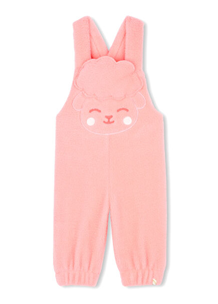 Şeftali Kız Bebek Tulum