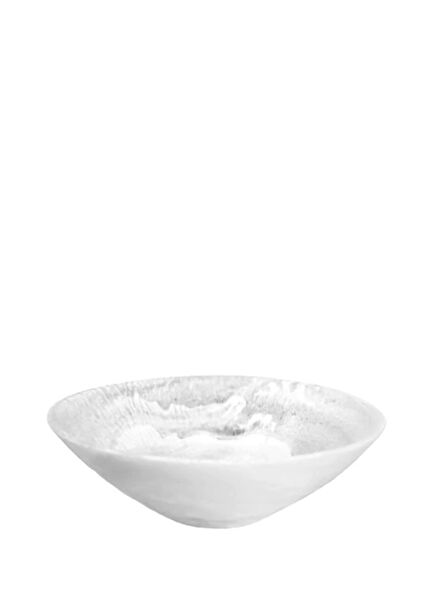 Resin White Small Everyday Bowl