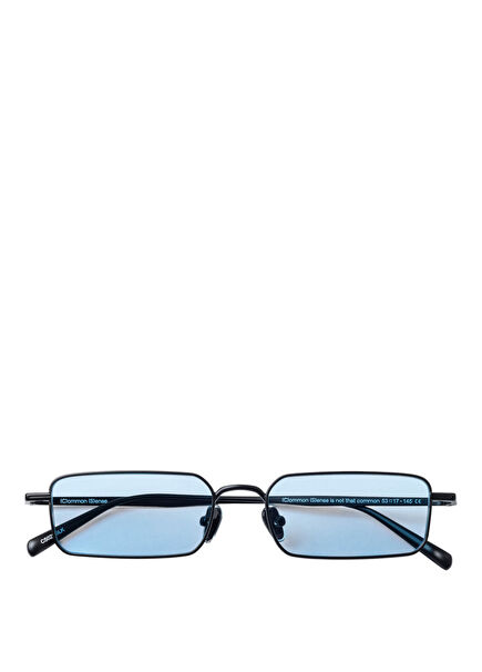 Black Metal Unisex Sunglasses