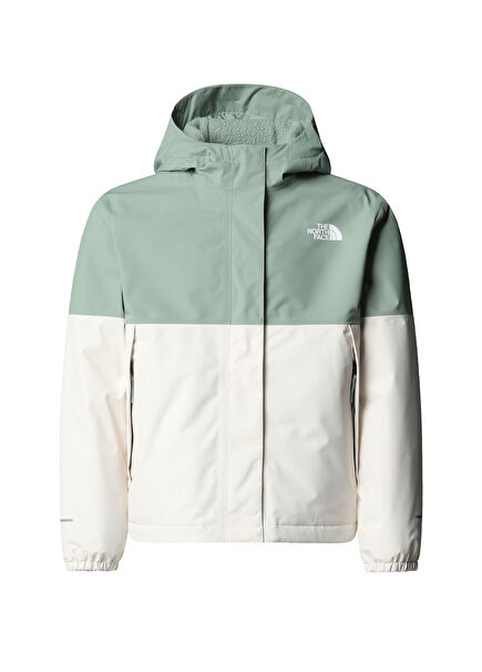 Warm Antora Su Yeşili Unisex Çocuk Yağmurluk