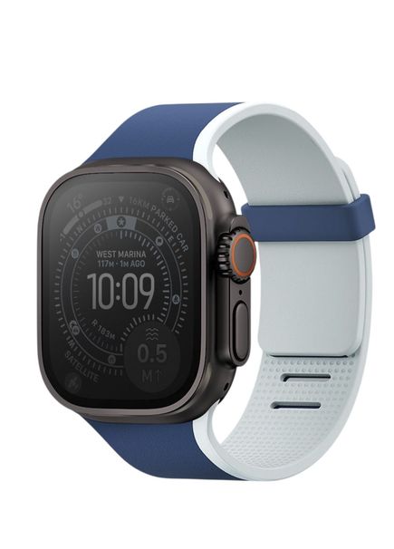 Apple Watch 42/44/45/46/49mm Revix IV Reversible Magnetic Navy Blue Smartwatch Band