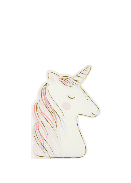 Unicorn Themed Large Size 16-Piece Paper Party Napkin