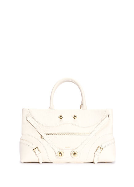 Zouzou 26 Beige Women's Leather Bag