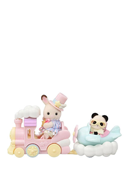 Amusement Park Airplane and Train Game Set 5819