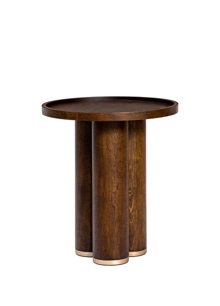 Lucy II Walnut Oak Side Table