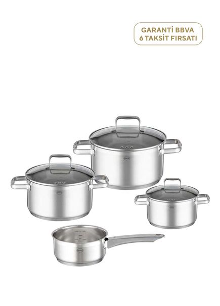 Charm Çelik 4 Parça Tencere Seti