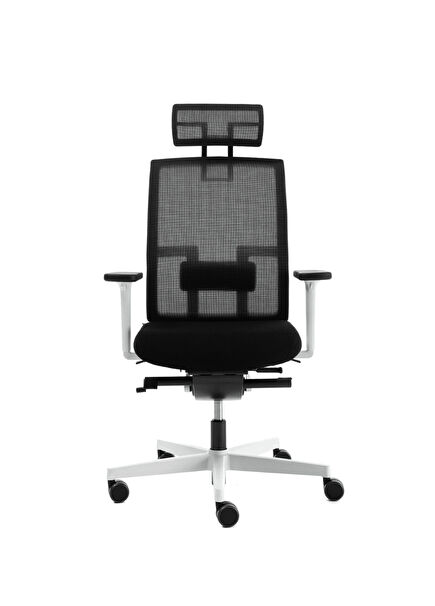 Me Too Grey Black Headboard Work Chair