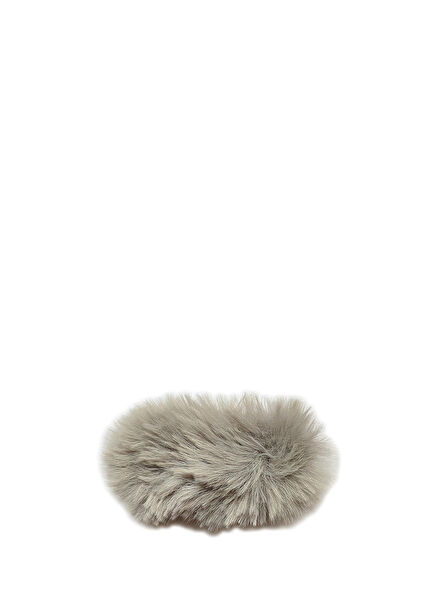 Bordo Kız Çocuk Peluş Toka