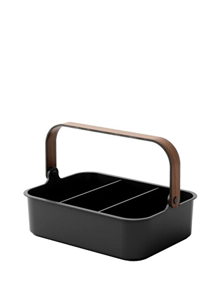 Bellwood Black Walnut Oversized Multipurpose Organizer