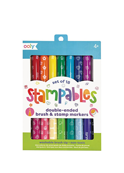 Ooly Stampables Double-Ended 18-Tip Marker