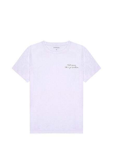 You Problem Printed White Cotton Short Sleeve Men's T-Shirt