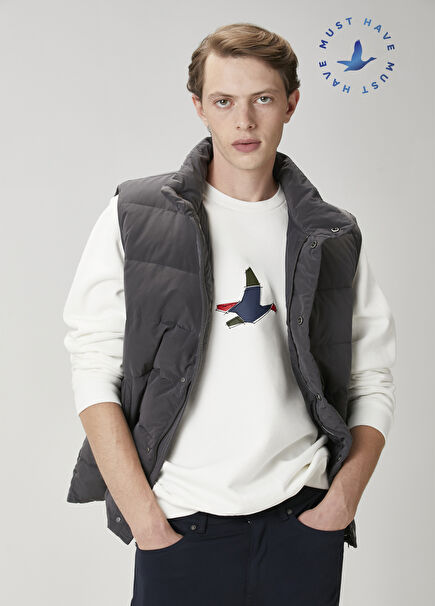 Anthracite Puff Vest