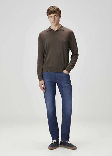 Koyu Mavi Jean Pantolon