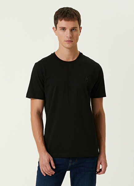Siyah Logolu T-shirt