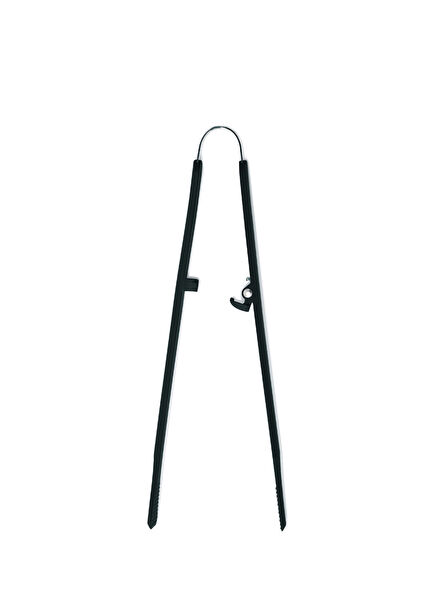 Mat Siyah Silikon Kilitli Maşa