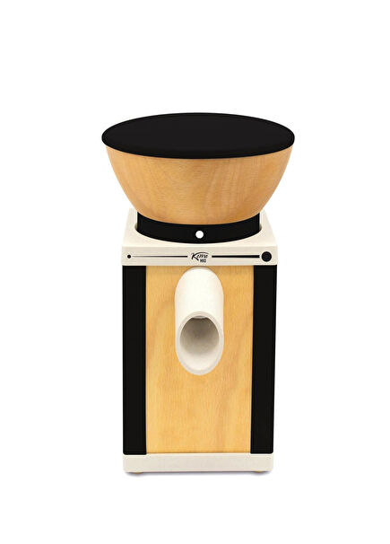 KoMoMio Black Ahşap Un Değirmeni