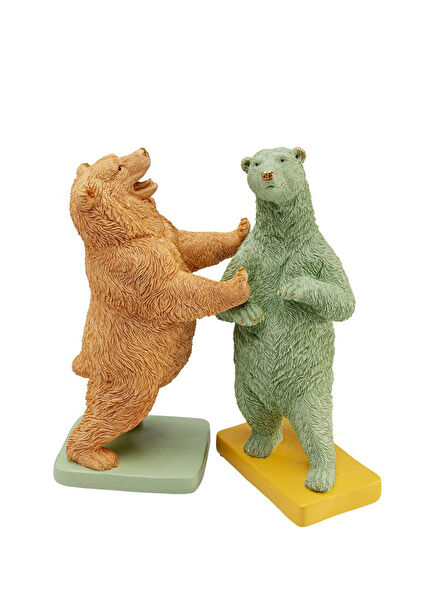 Bookend Bear Party 2'li Kitap Tutucu