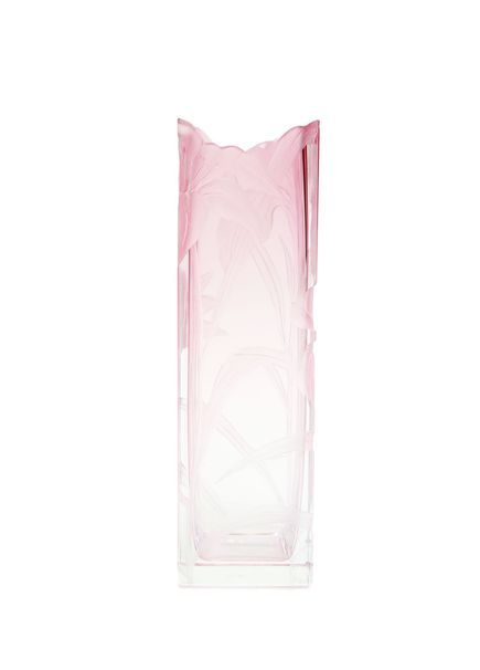 Pembe Kristal Vazo
