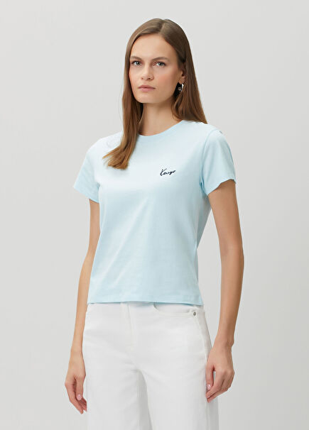Signature Açık Mavi T-shirt