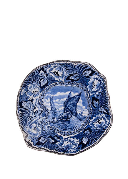 Diesel Maastricht Ship Porselen Servis Tabağı 28 cm