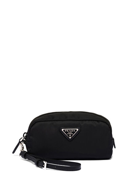 Black Re-Nylon Women's Hand Portfolio