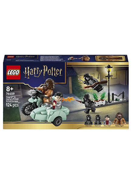 Harry Potter Hagrid ve Harry’nin Privet Drive Kaçışı 124 Parça 8+ Yaş Motosiklet Yapı Oyuncağı 76459