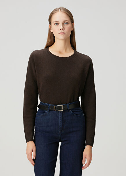 Amelie Brown Cashmere Knitwear